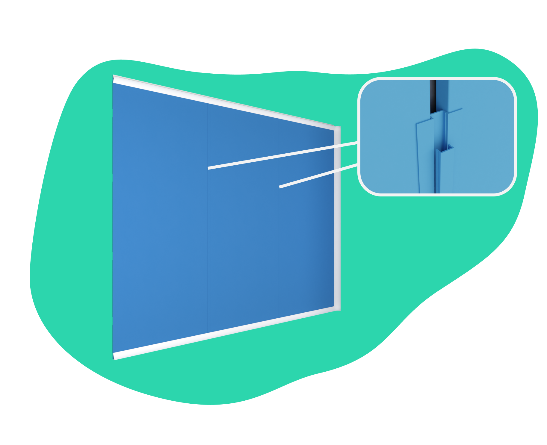 Омега-профиль и скругляющие элементы